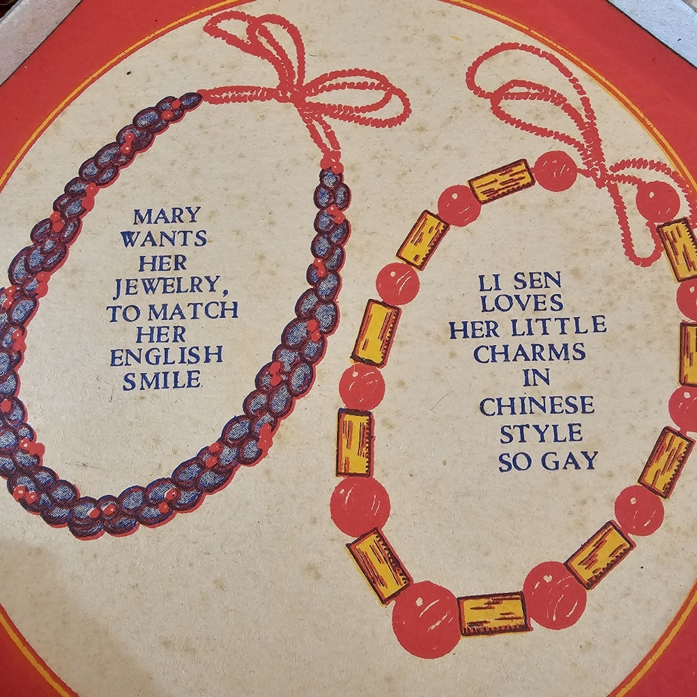 Vintage 1950s Junior Miss United Nations Costume Jewelry Set - Picture 9 of 15
